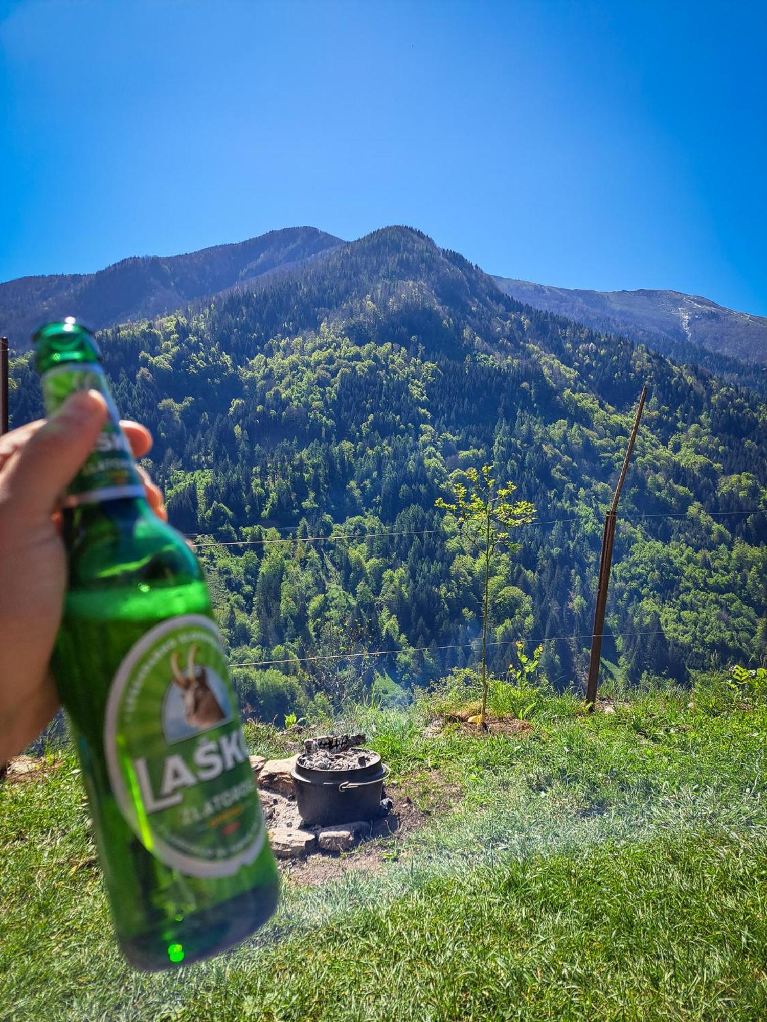 Podbrdo Hikers Hut Hisar 아파트 외부 사진